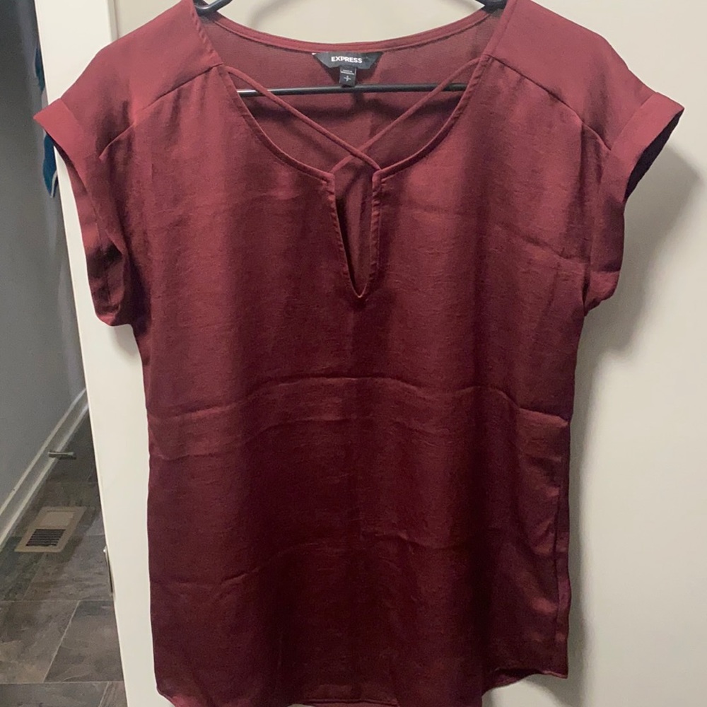 Merlot blouse